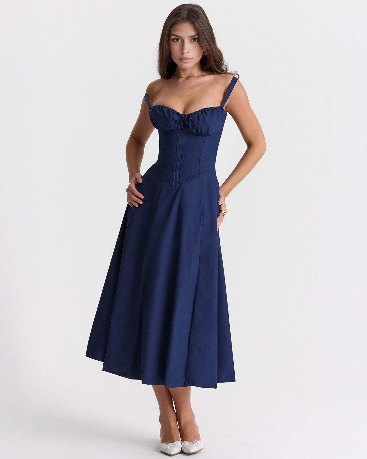 Vestido midi Francesca