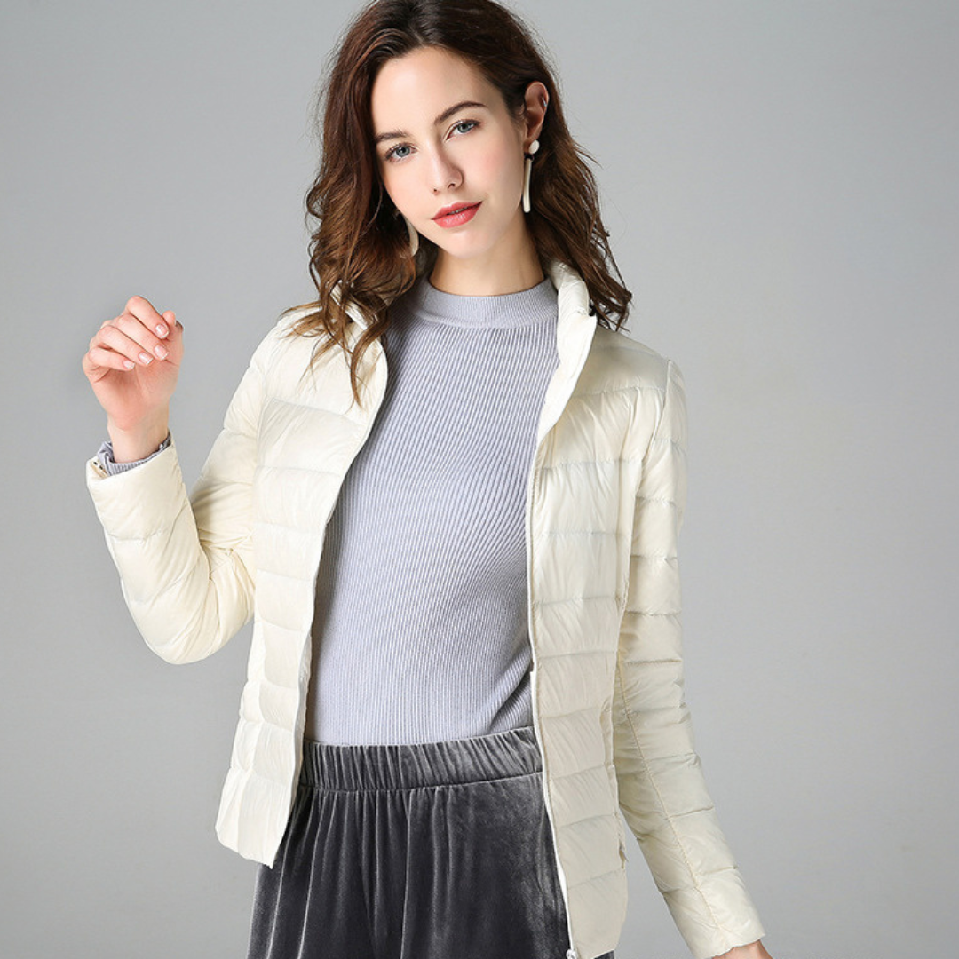 Sierra - Nueva chaqueta de plumón ultraligera impermeable