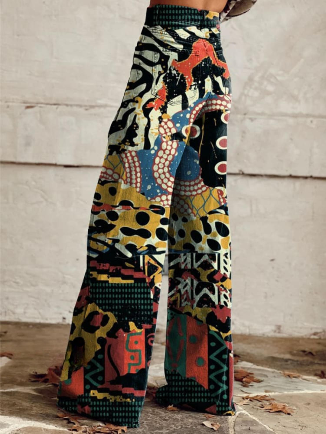 Yassie | Pantalones acampanados artesanales