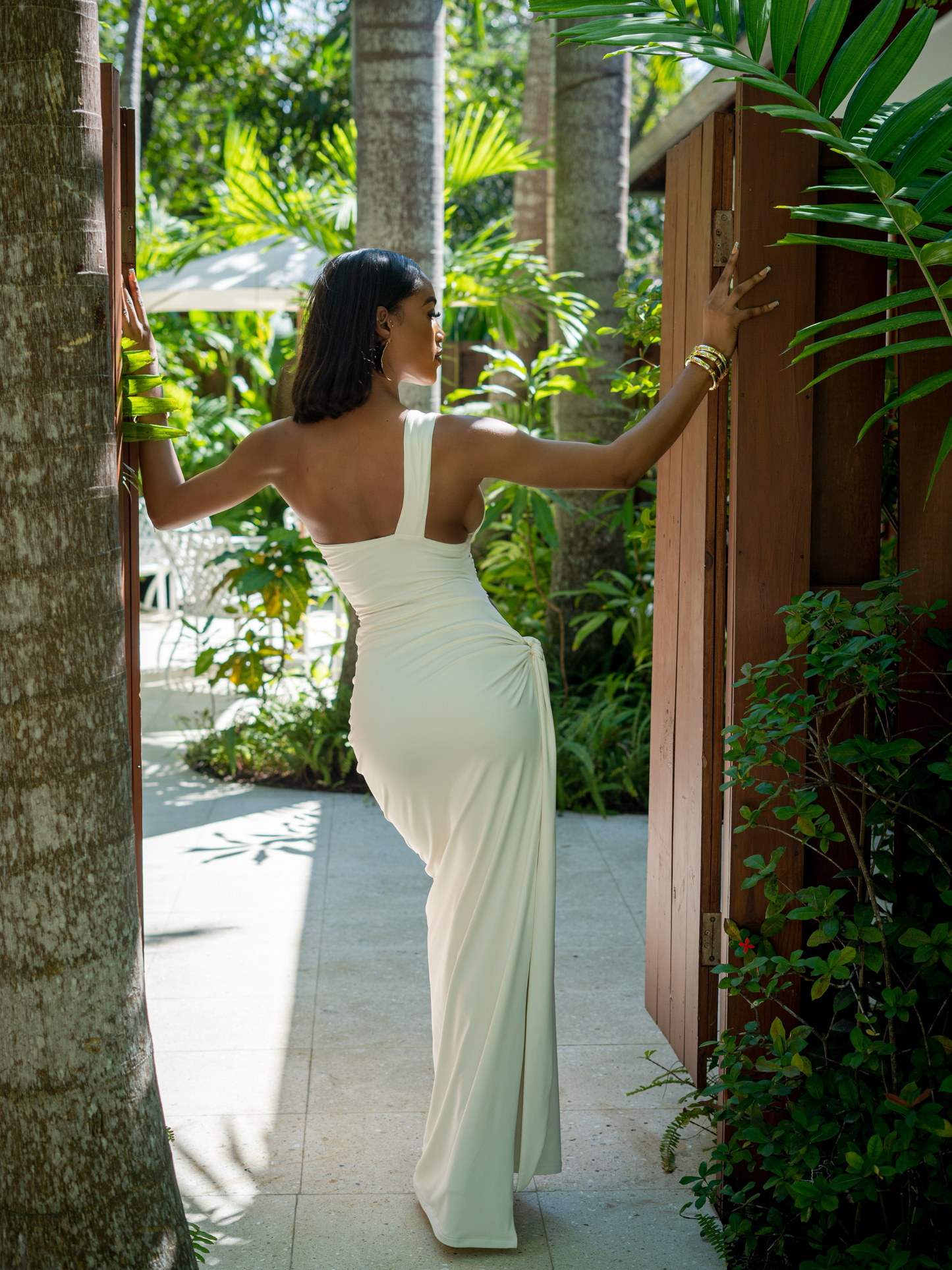 Marissa™ | Vestido con abertura alta
