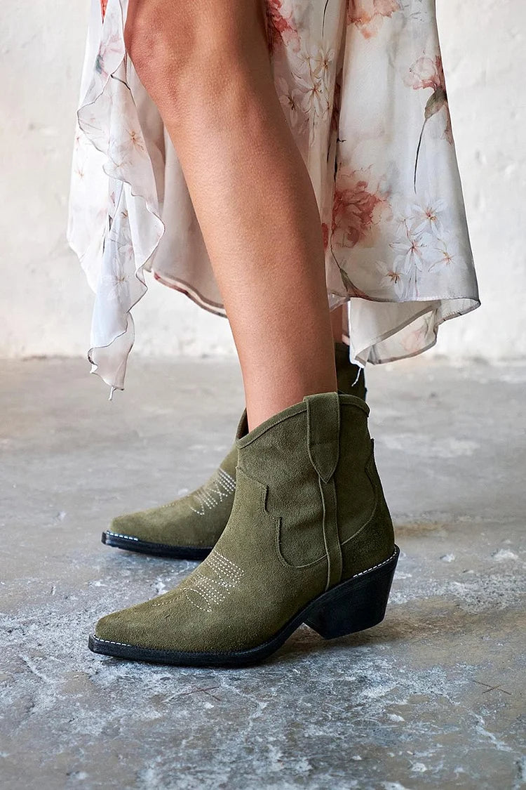 Éla™ | Botines cortos de ante