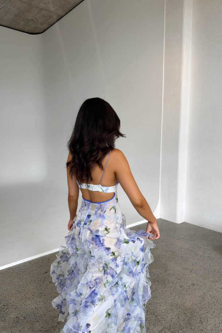 Opal™ | Vestido largo bordado