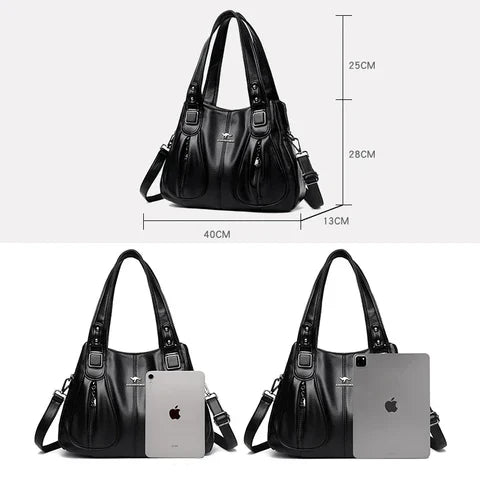 Bolso de piel vegana Veloura™ | Arabella