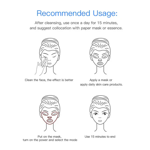 Red Therapy Facial Mask