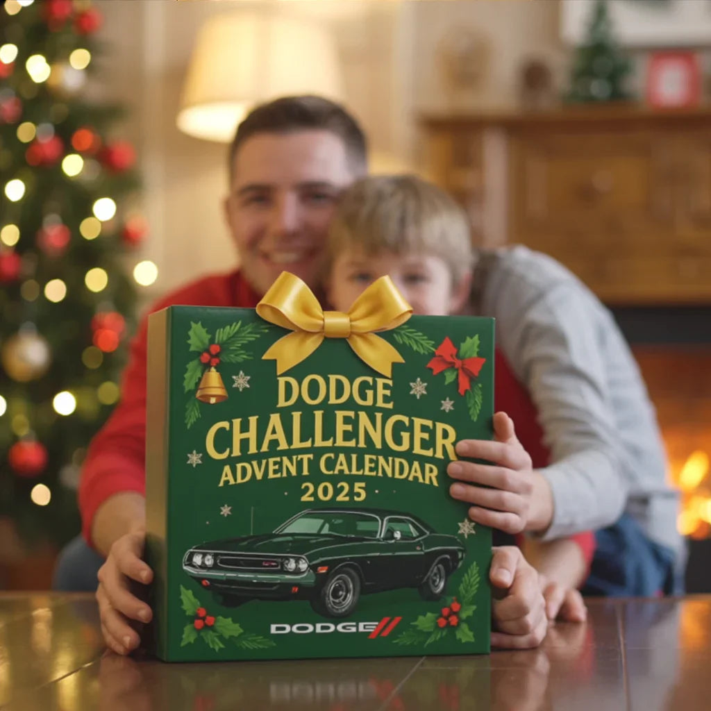 Calendario de Adviento del Dodge Challenger 2025