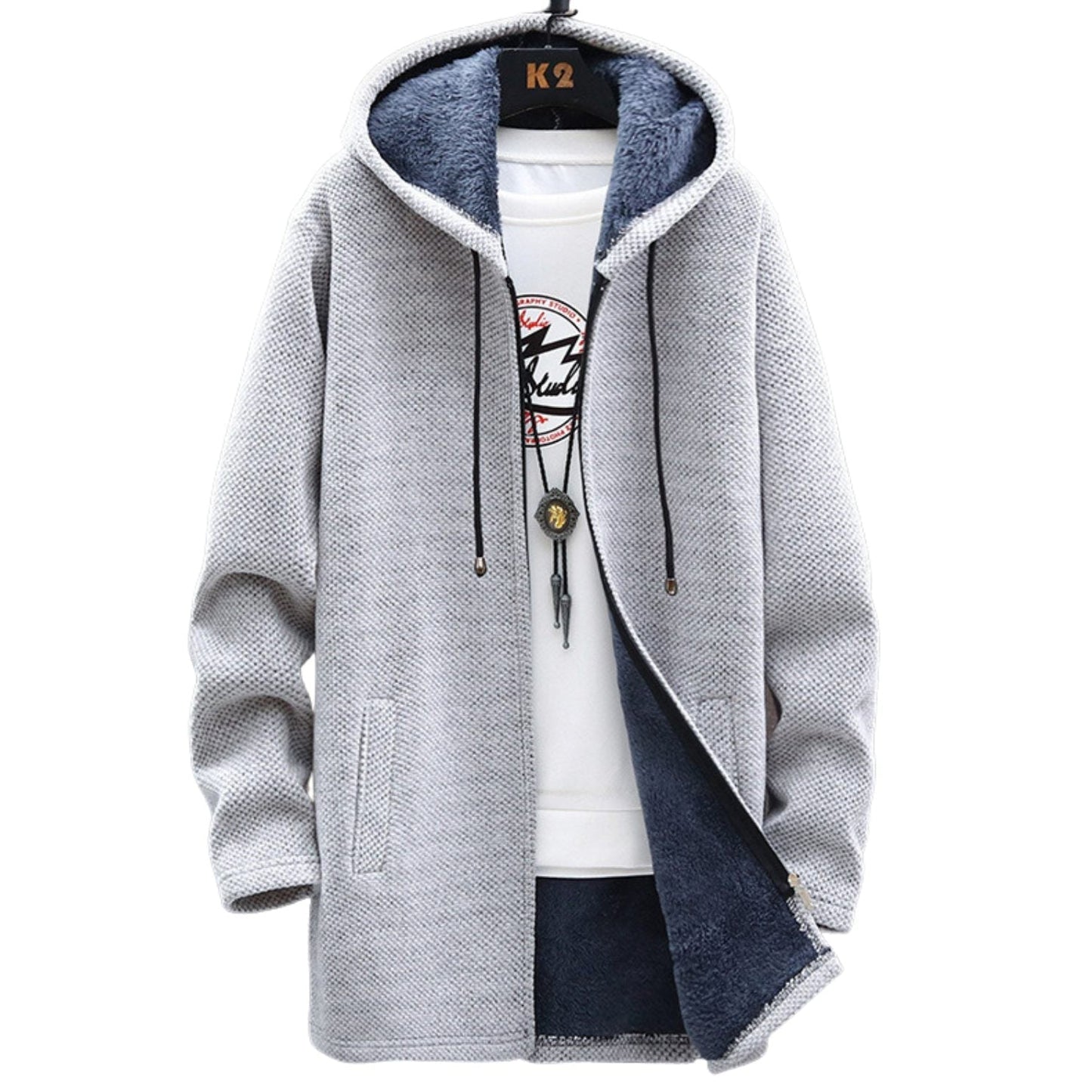 Levi™ | Chaqueta con capucha y forro polar para hombre