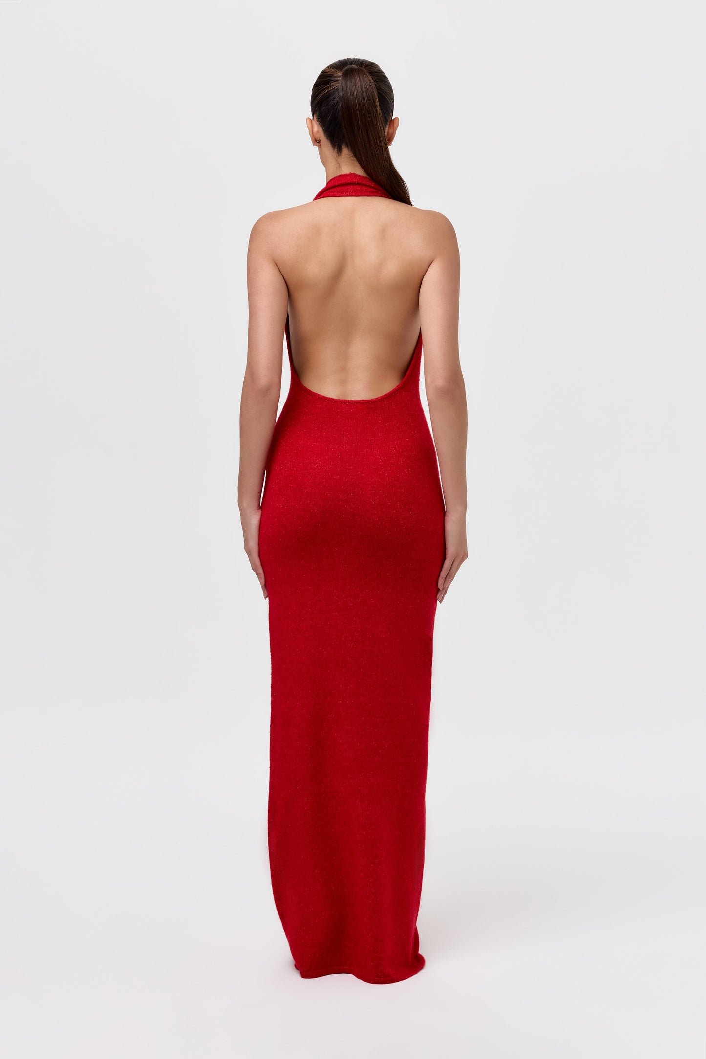 Lunara™ | Vestido largo con cuello halter