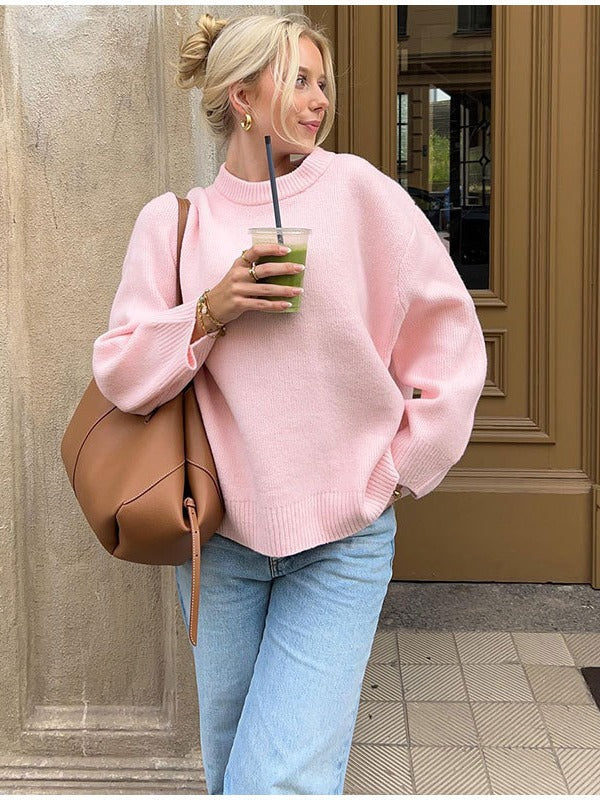 Sweatera™ | Suéter de cuello redondo