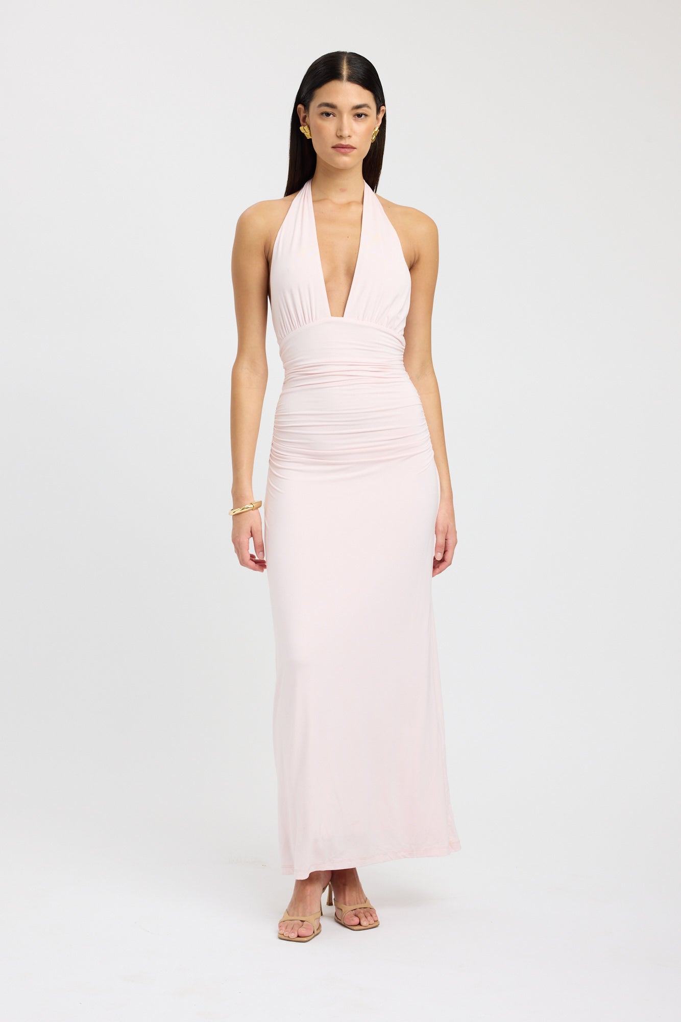 Estella™ | Vestido largo con cuello halter