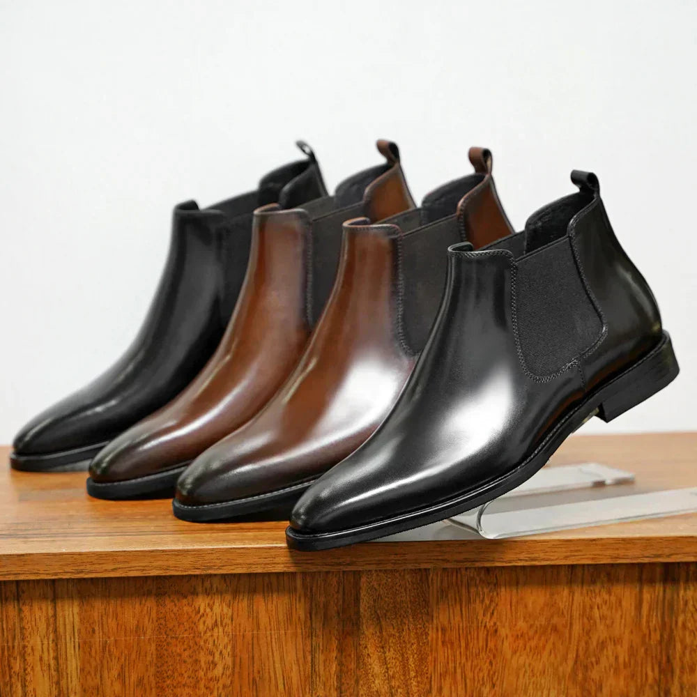 Craig | Botas Chelsea de piel auténtica