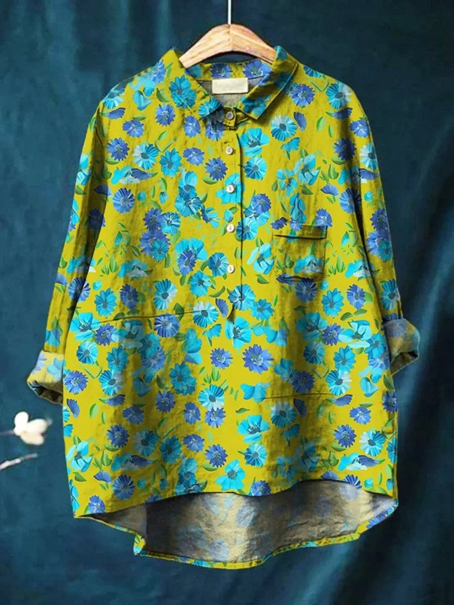Paye | Camisa elegante con diseño floral