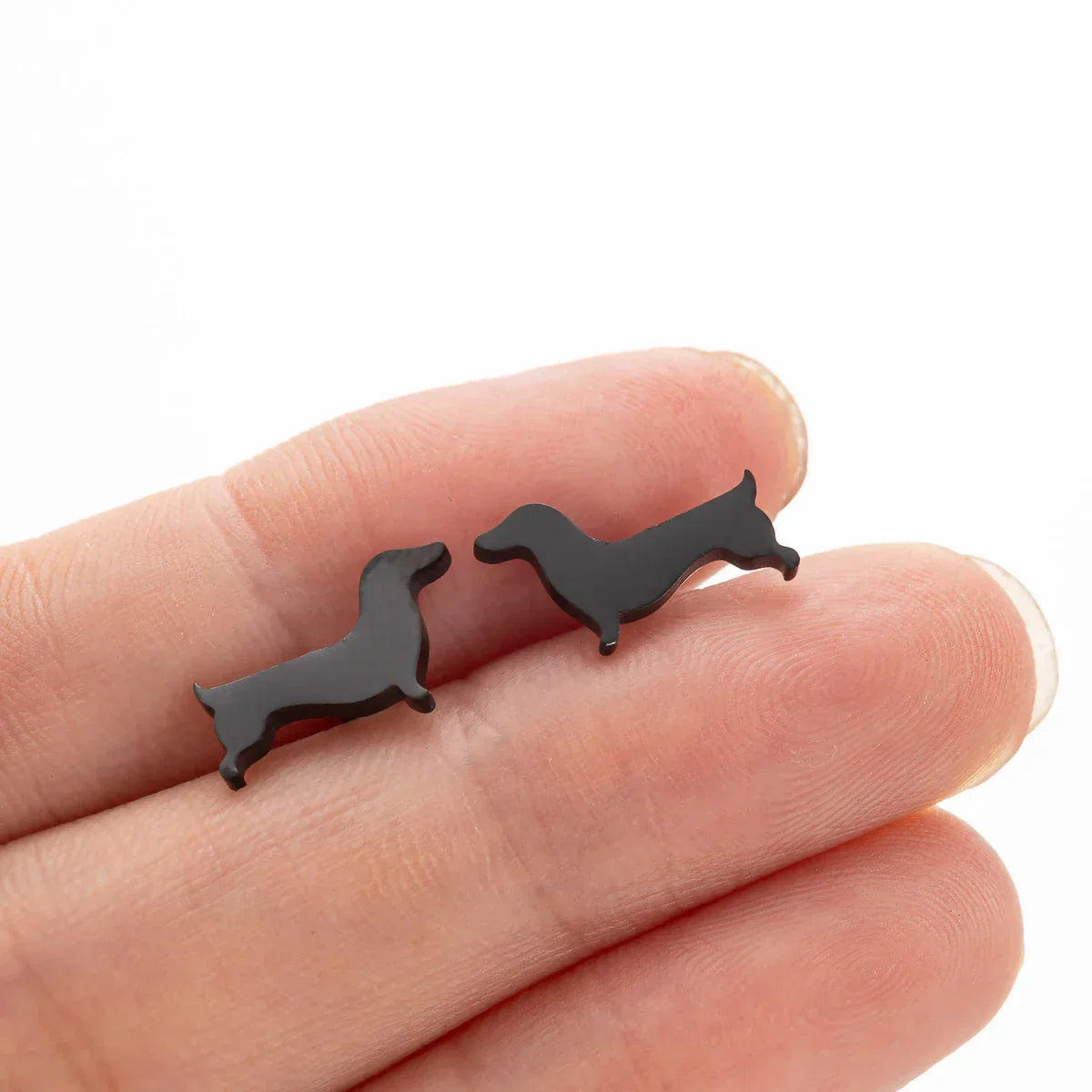 Pendientes de perro salchicha