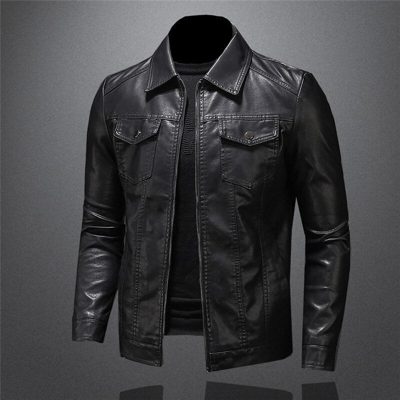 Frío - Chaqueta de cuero
