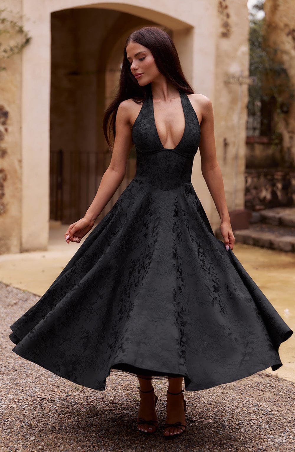 Celestia™ | Vestido midi romántico