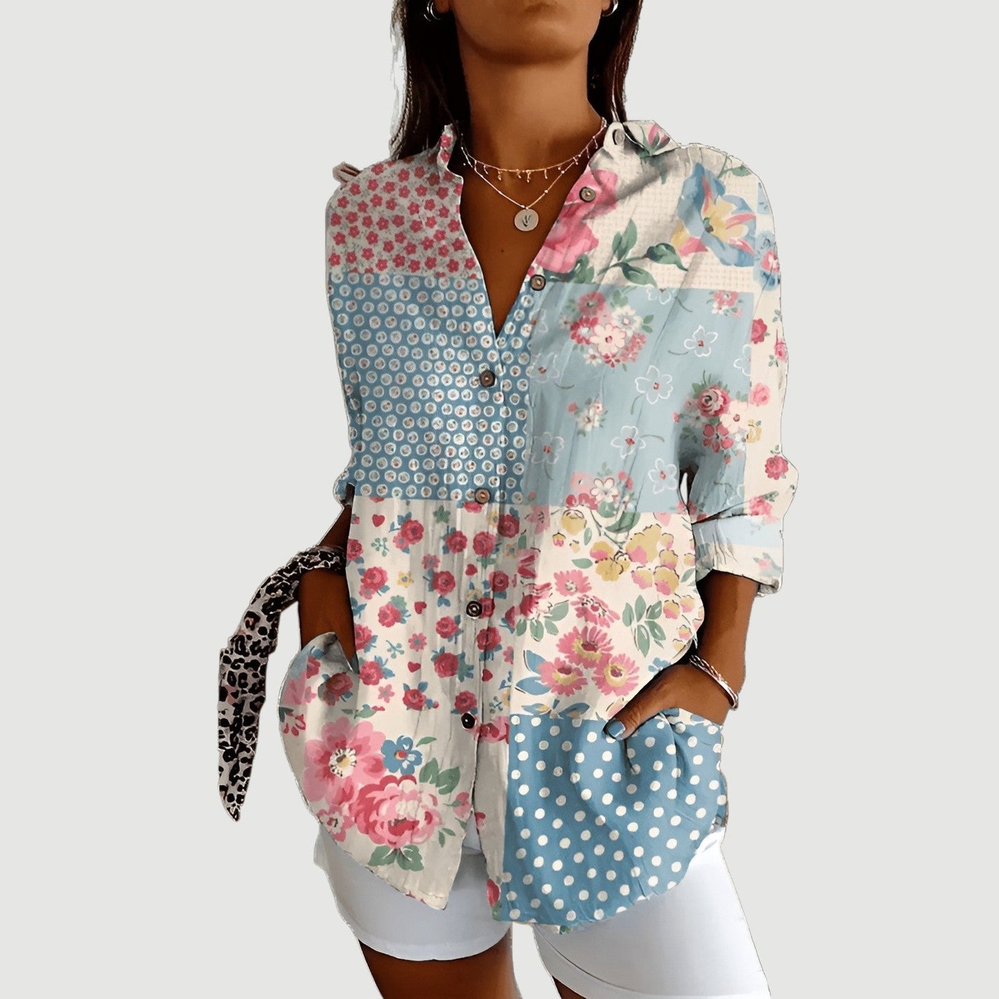 Liv™ | Blusa Artística Bloom