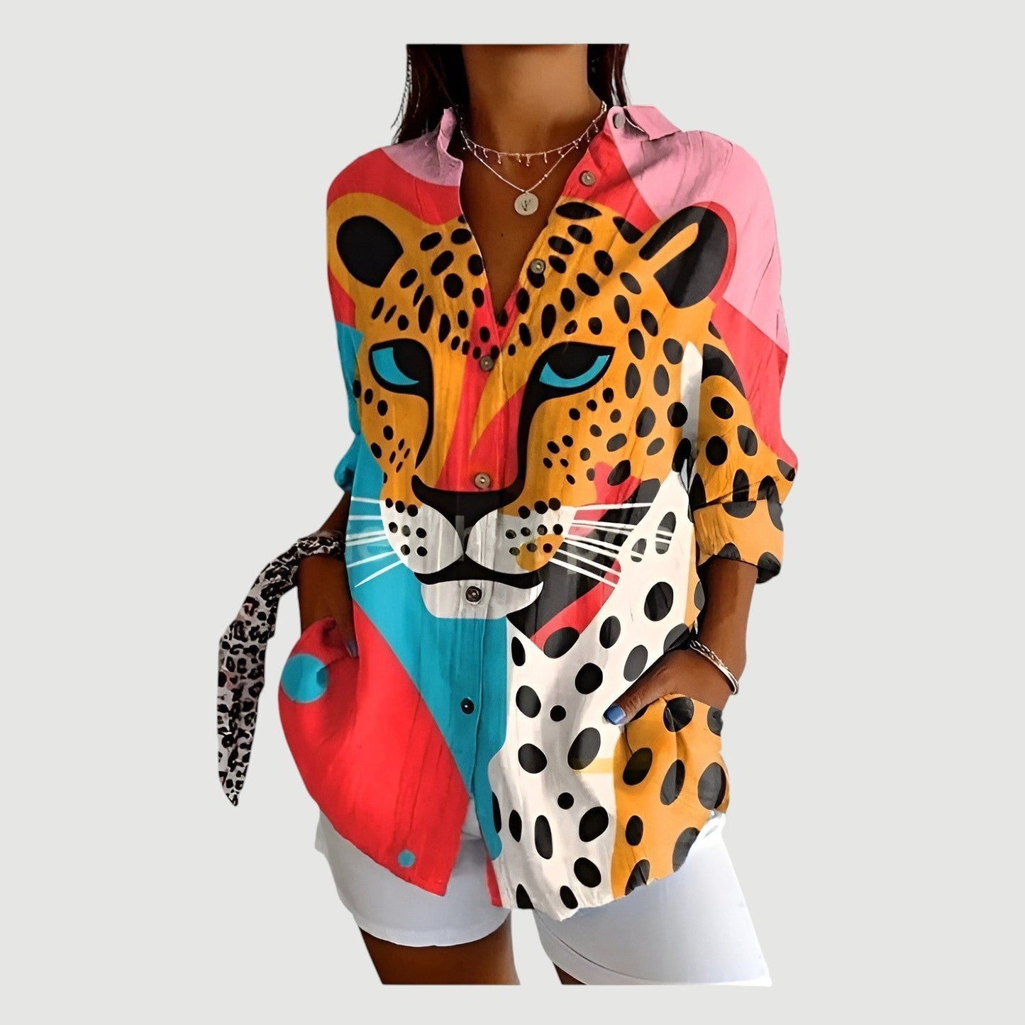 Dagna™ | Blusa Artística Bloom