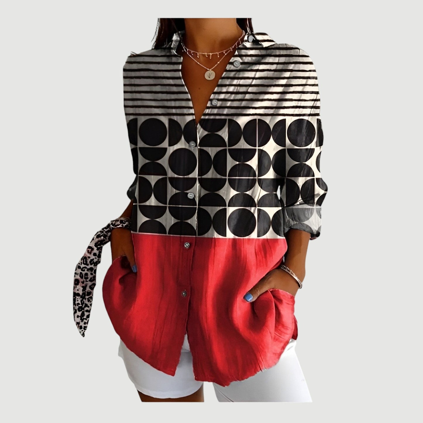 Sigrid™ | Blusa Artística Bloom
