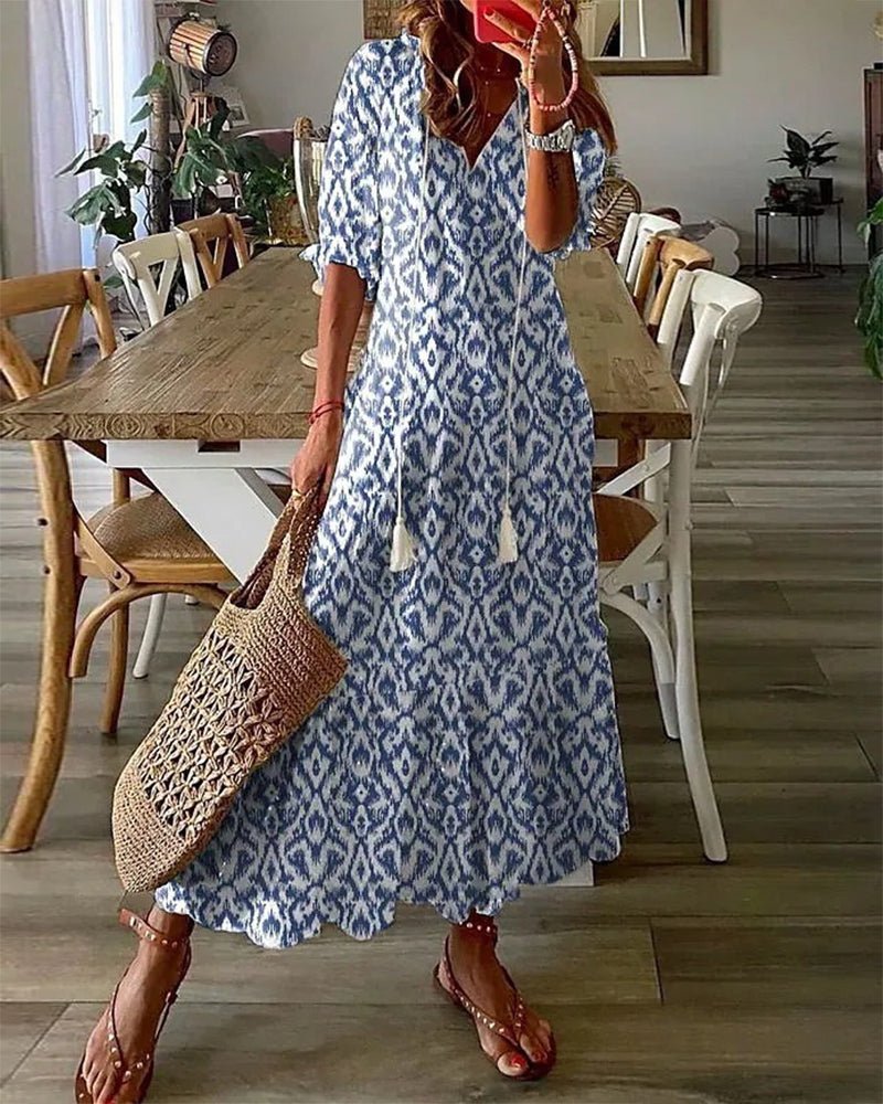 Lulla | Vestido bohemio favorecedor 