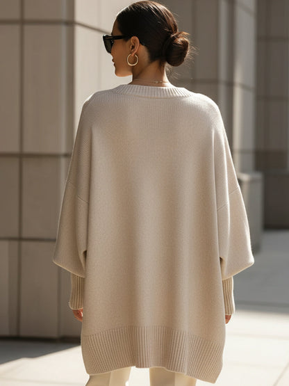 Ava – Poncho extragrande de elegancia sin esfuerzo