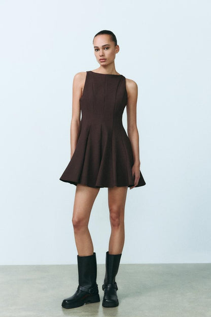 Alessia™ | Minivestido acampanado