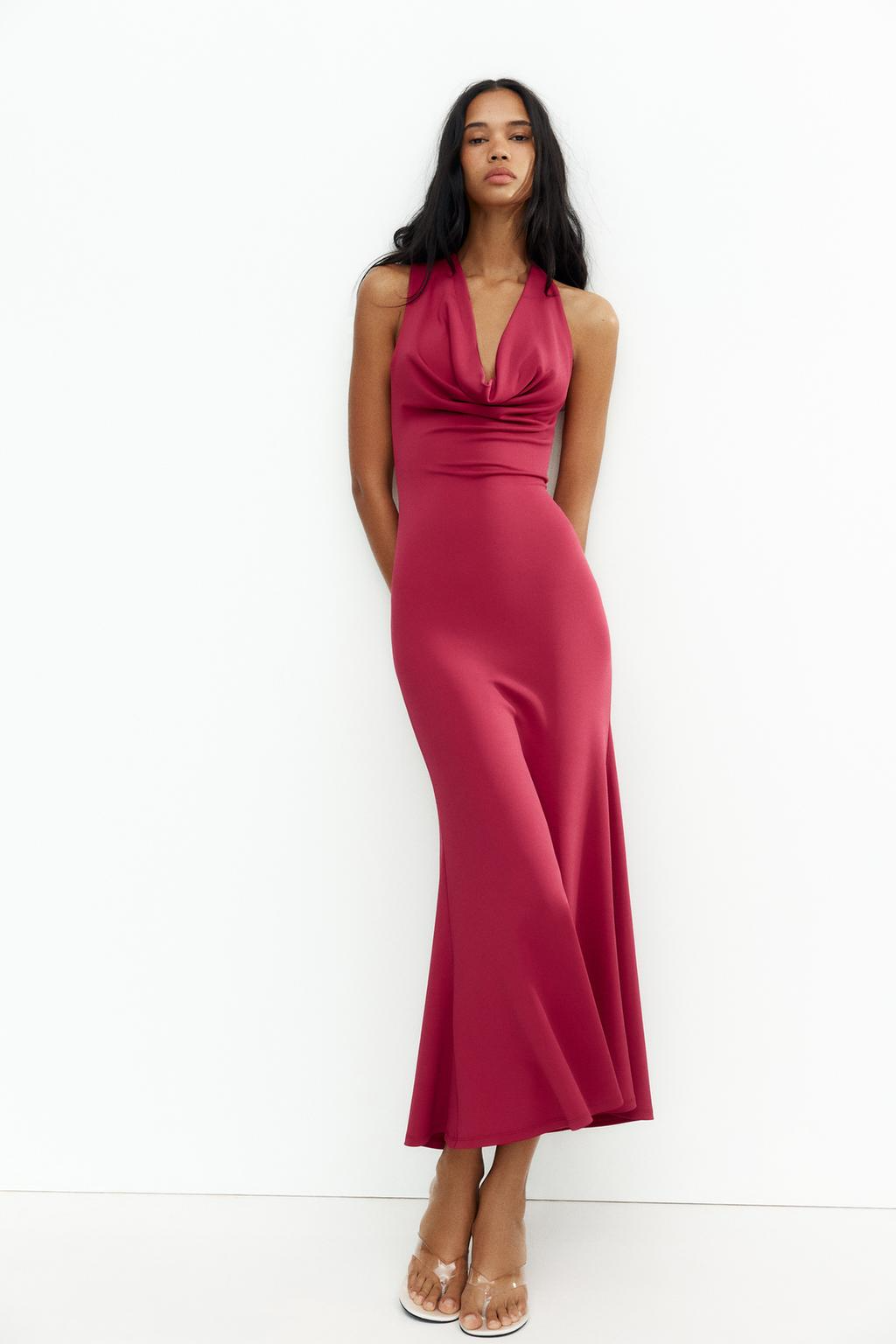 Sevgi™ | Vestido midi drapeado 