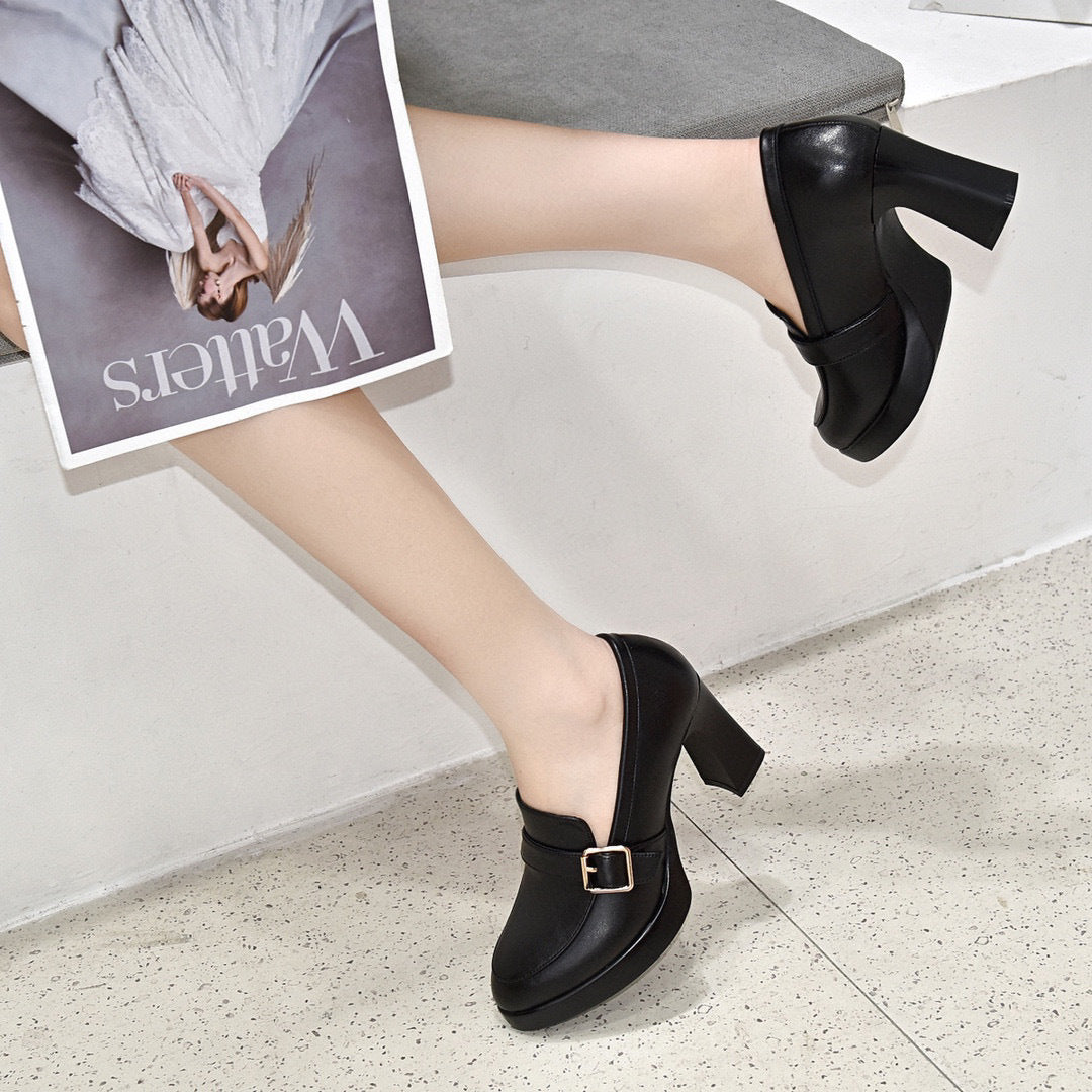 Amara™ - Mocasines de tacón atemporales