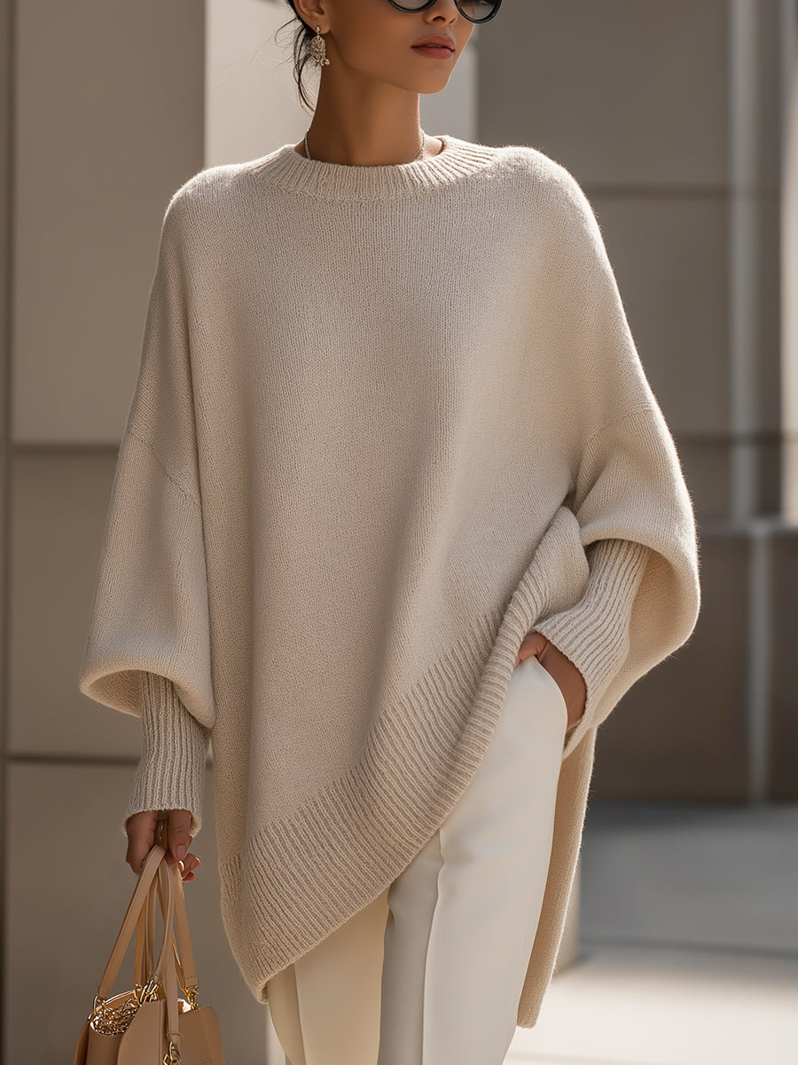 Ava – Poncho extragrande de elegancia sin esfuerzo