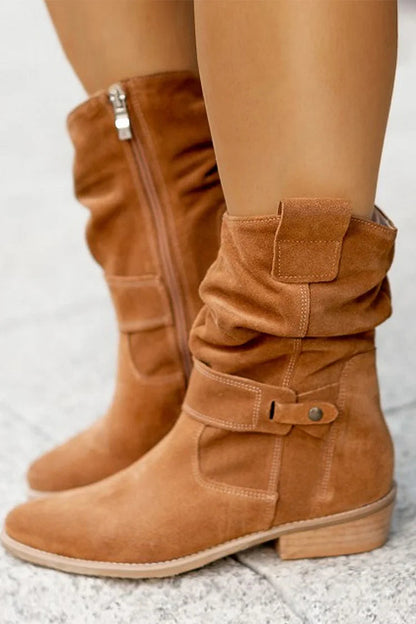 Cléa™ | Botines de ante suave 