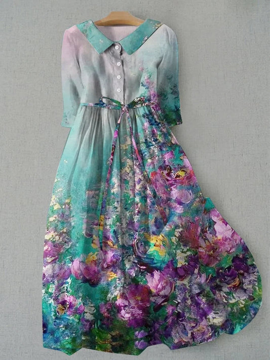 Deisa - Lazos florales para la cintura del vestido