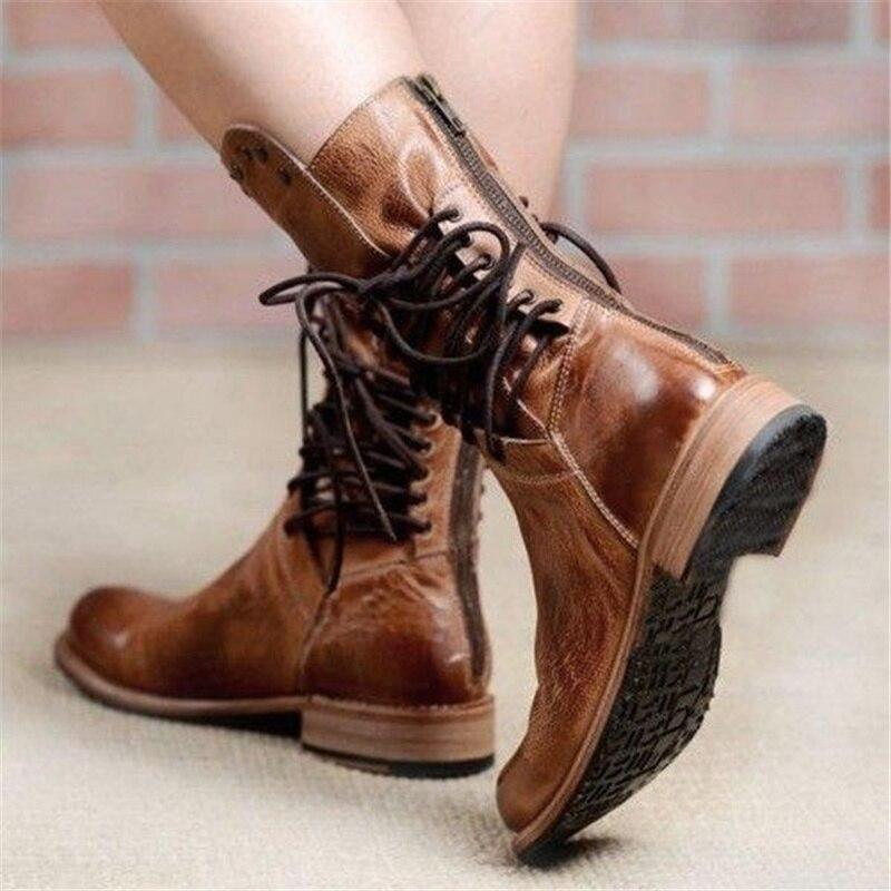 Lyla™ - Botines vintage con tachuelas
