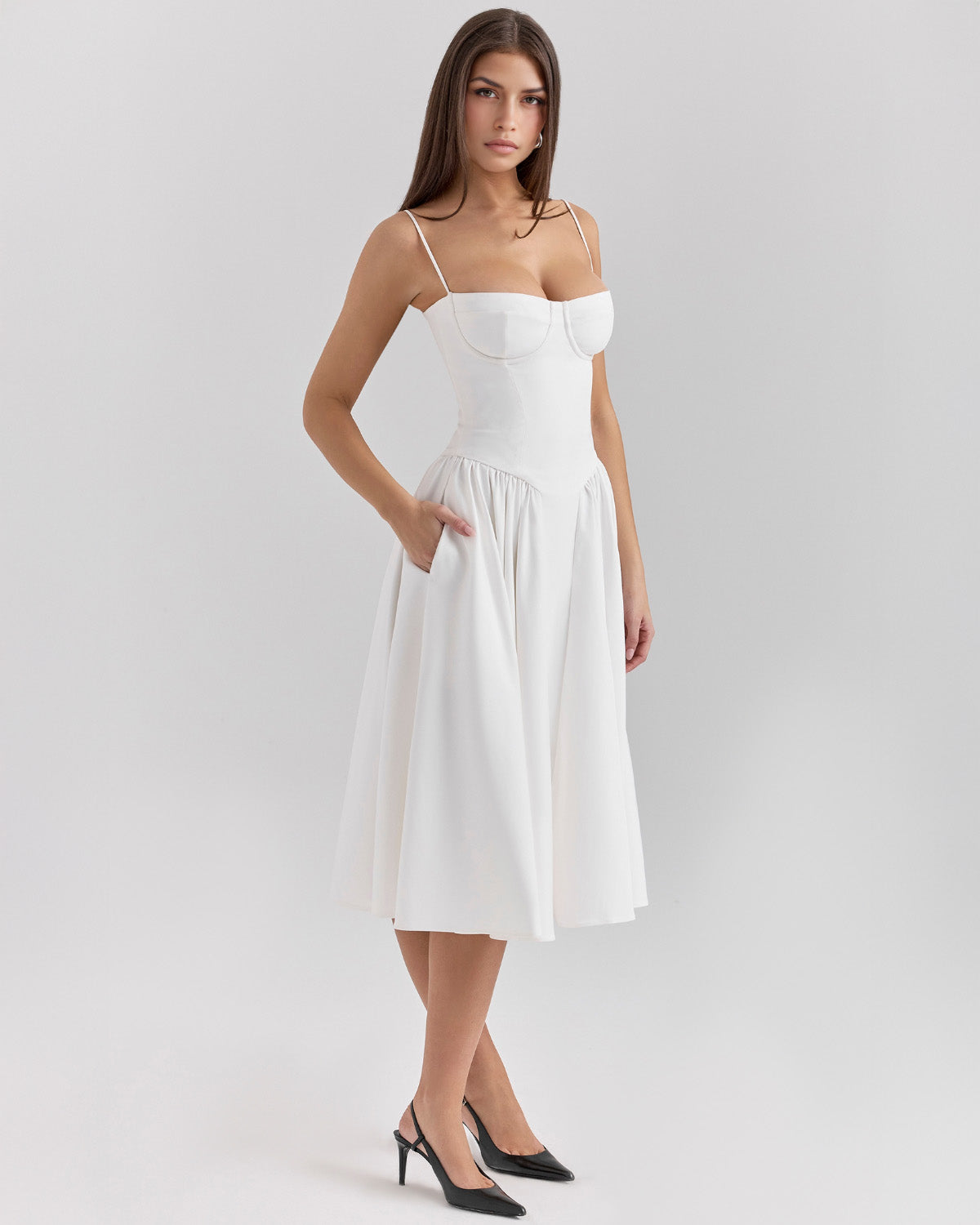 Vestido midi Francesca 