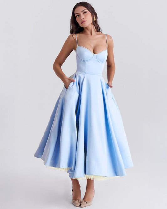Vestido midi Selene