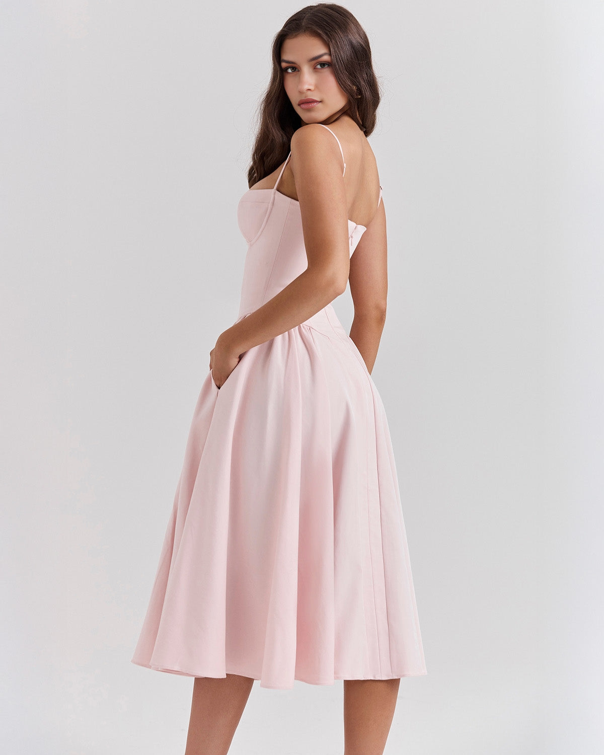 Vestido midi Francesca 