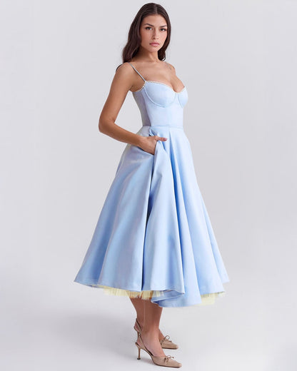 Vestido midi Selene