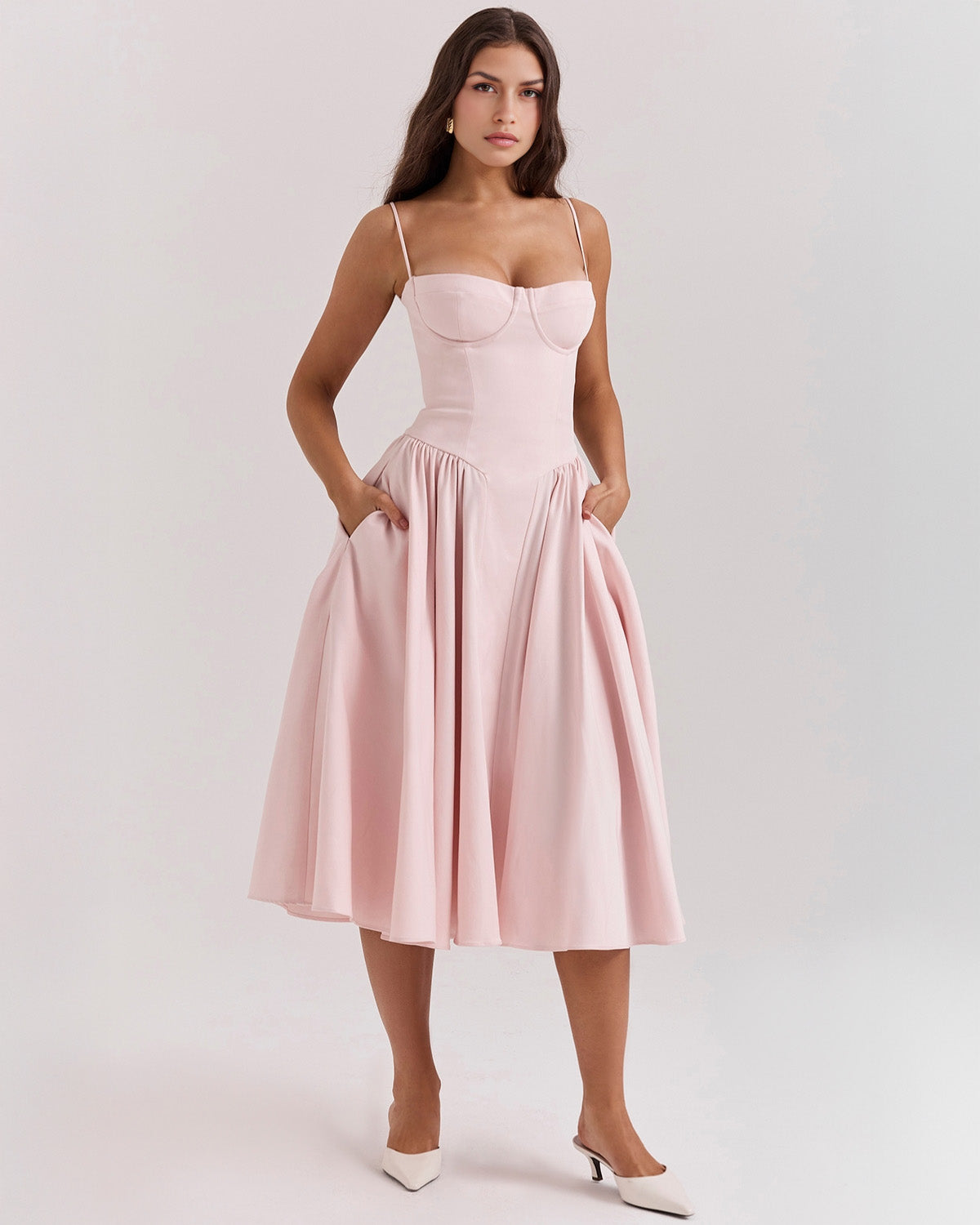 Vestido midi Francesca 