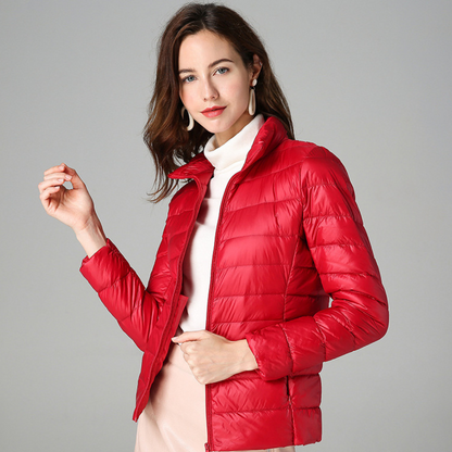 Sierra - Nueva chaqueta de plumón ultraligera impermeable