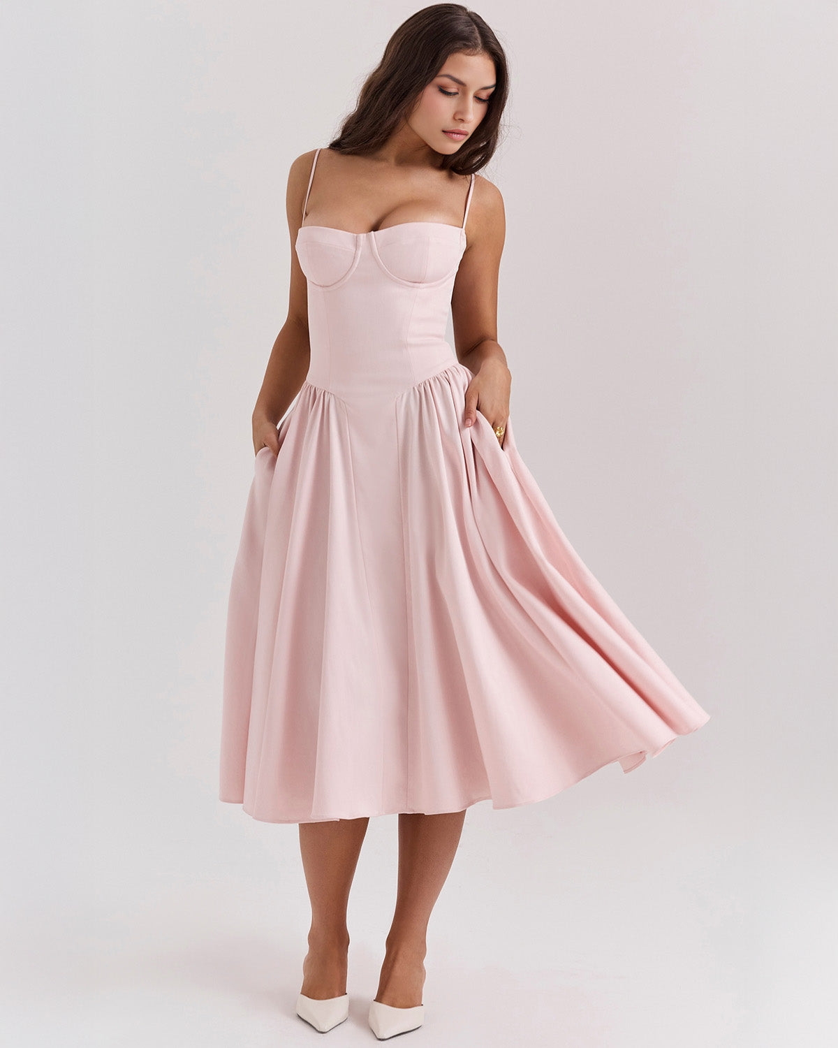Vestido midi Francesca 
