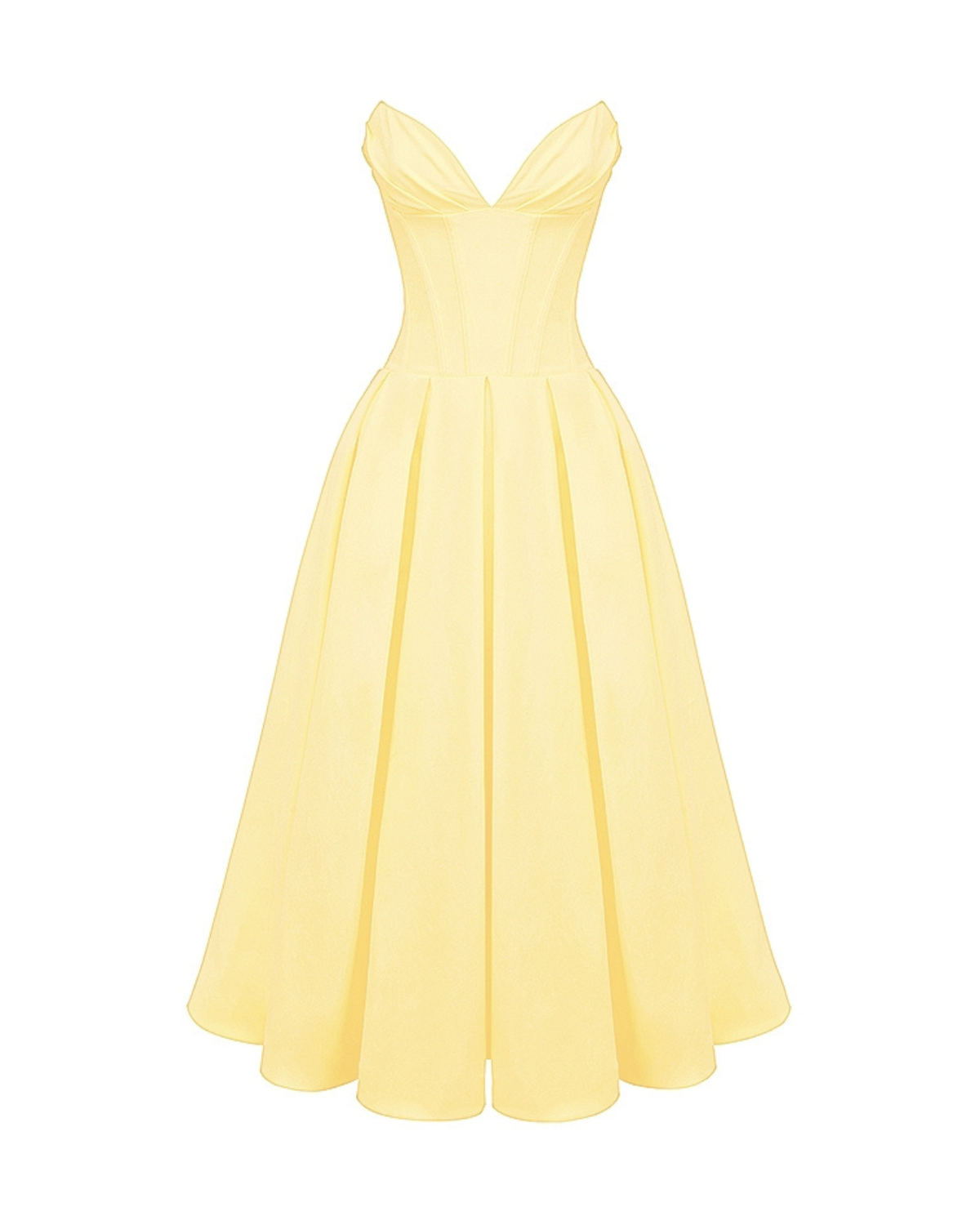 Vestido midi Amalfi