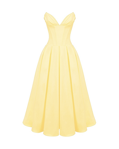 Vestido midi Amalfi