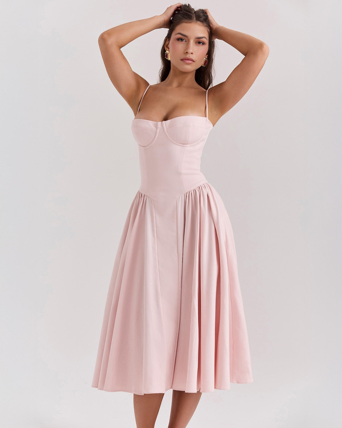 Vestido midi Francesca 