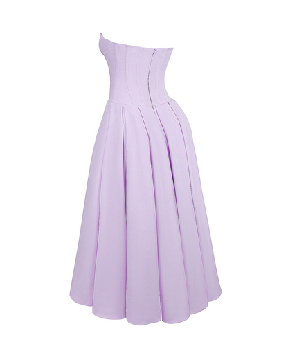 Vestido midi Amalfi
