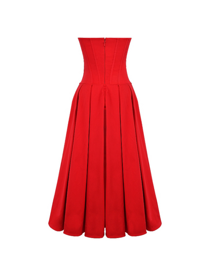 Vestido midi Amalfi