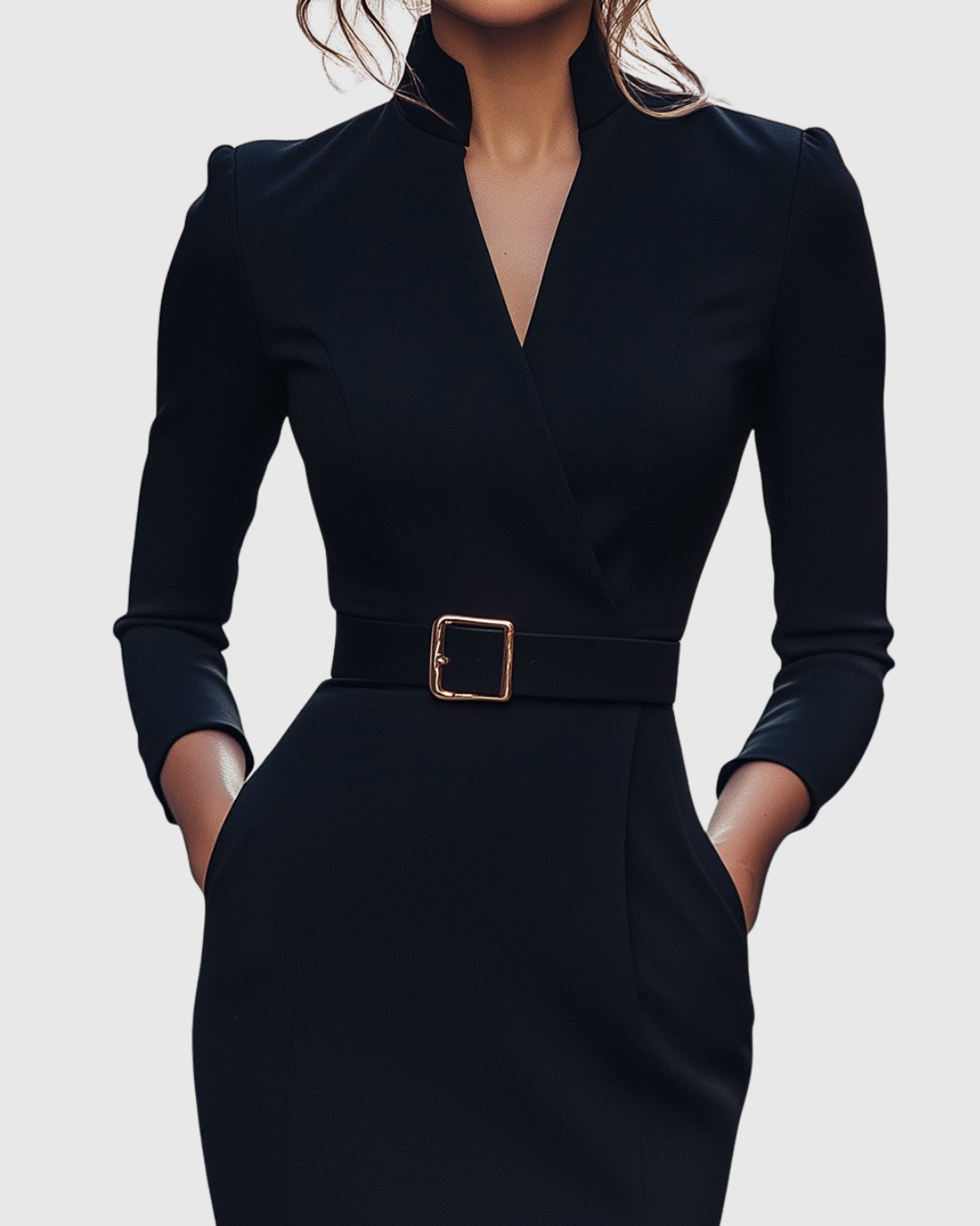 Clariel | Vestido midi refinado