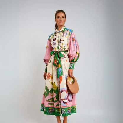 Dorna | Vestido largo italiano