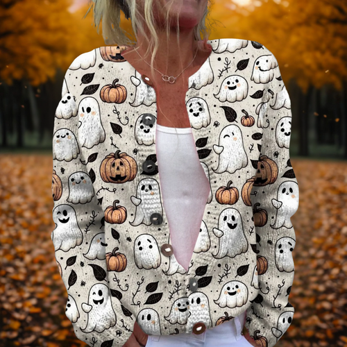 Cuervo | Cárdigan de Halloween 