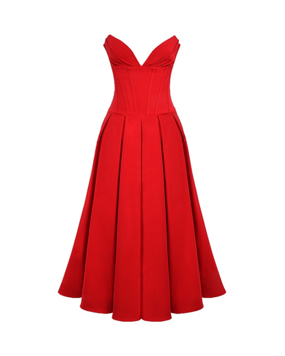 Vestido midi Amalfi