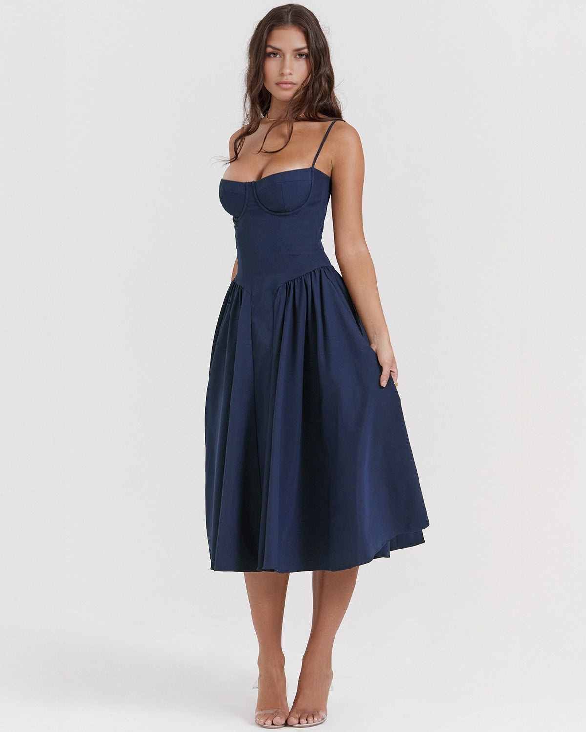 Vestido midi Francesca 