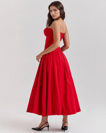 Vestido midi Amalfi