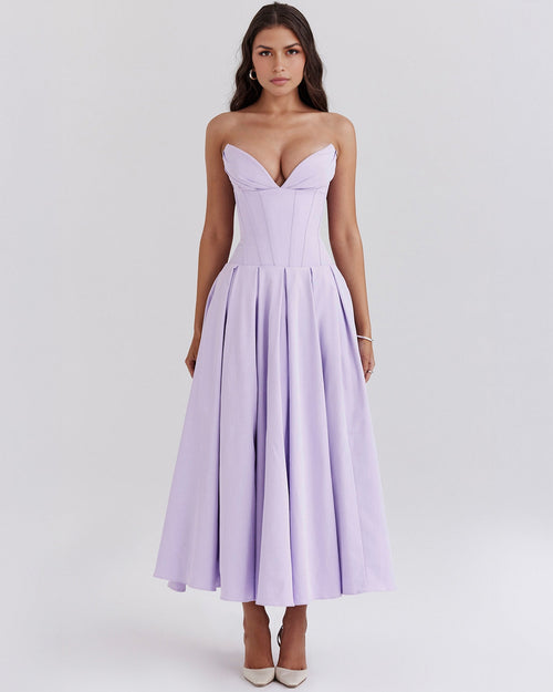 Vestido midi Amalfi