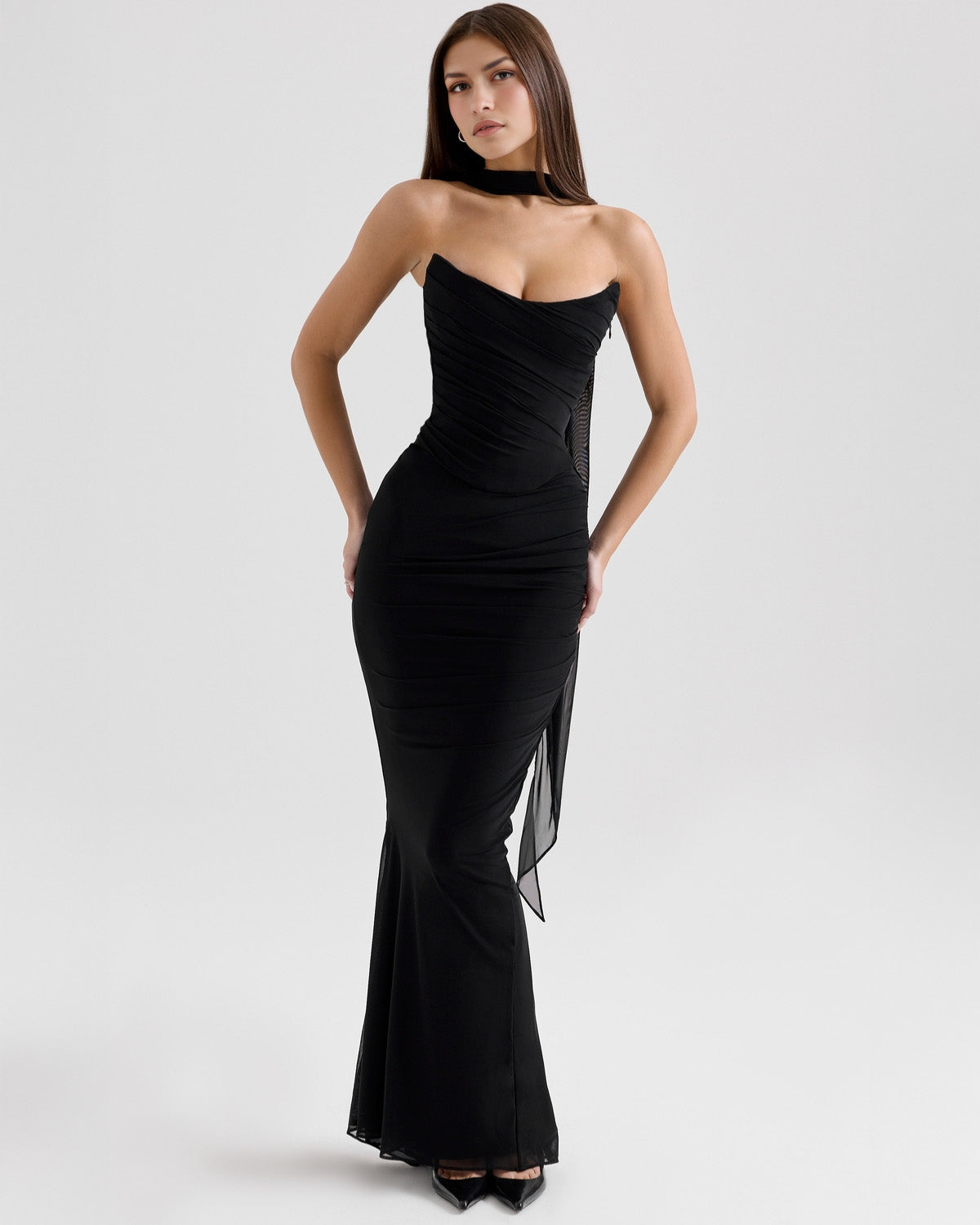 Vestido largo Malu